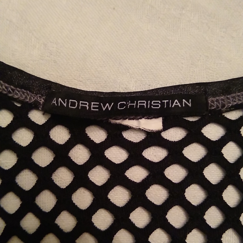 Andrew Christian Mesh Top - Picture 2 of 6